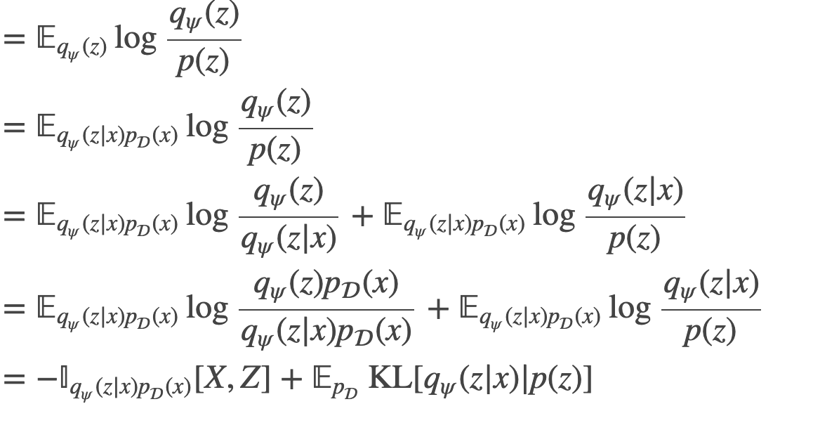 An information maximization view on the $\beta$-VAE objective